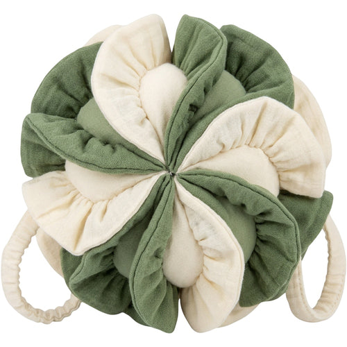 Bmxdk Cotton Gauze Ruffle Wash Ball Moss Ivory - Product view