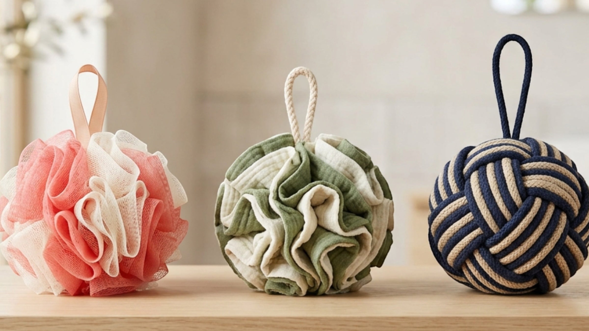 Bmxdk Bath and Shower Poufs
